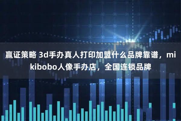 赢证策略 3d手办真人打印加盟什么品牌靠谱，mikibobo人像手办店，全国连锁品牌